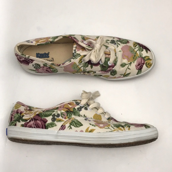 Keds Shoes - Keds Floral Lace Up Sneakers